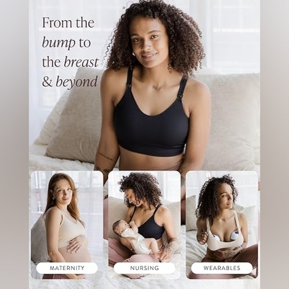 Women's Mauve Nursing Bra - Picture 5 of 7